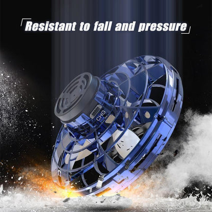 Hand-Controlled Flying Ball Toy - Mini Hover Drone with LED Light, Rechargeable, Indoor Play