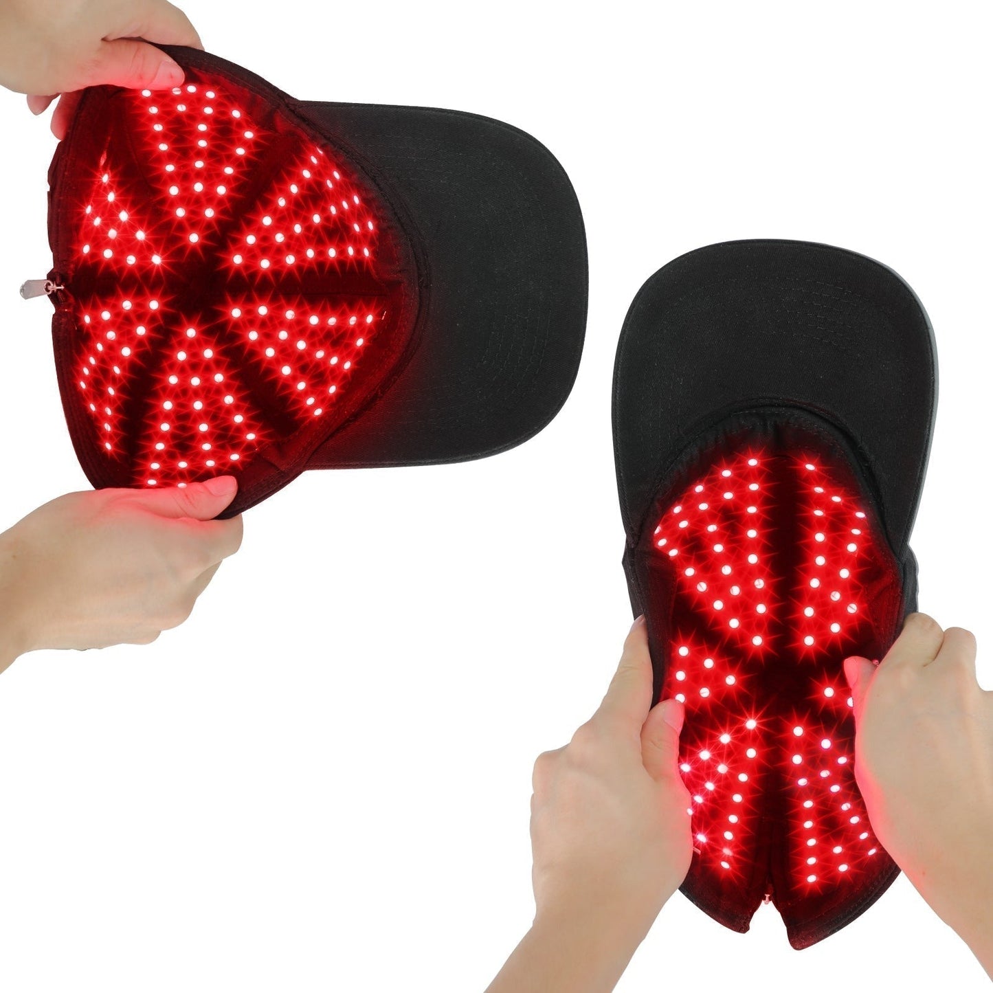 Red & Infrared Light Therapy Cap for Hair Growth - Adjustable Scalp Treatment for Thinning Hair