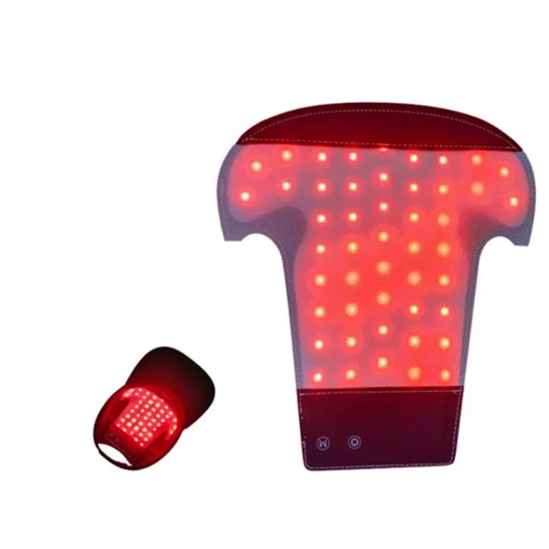 Red & Infrared Light Therapy Cap for Hair Growth - Adjustable Scalp Treatment for Thinning Hair