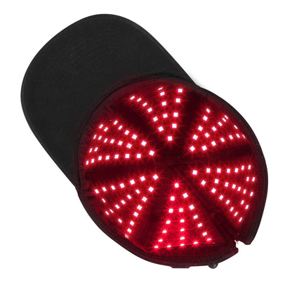 Red & Infrared Light Therapy Cap for Hair Growth - Adjustable Scalp Treatment for Thinning Hair