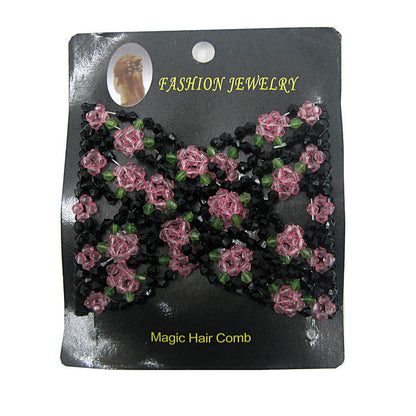 Magic Stretch Hair Comb Clip for Secure, Tension-Free Hairstyling All Day Long Wear