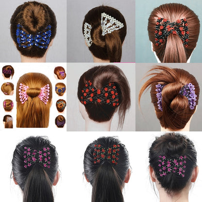 Magic Stretch Hair Comb Clip for Secure, Tension-Free Hairstyling All Day Long Wear