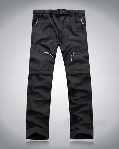 Men's Convertible Zip-Off Hiking Pants with Cargo Pockets - Adventure Trousers