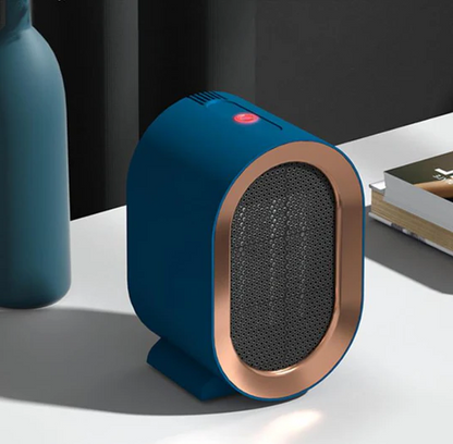 Portable Ceramic Electric Radiator with Tip-Over Protection for Rooms up to 20 sqm