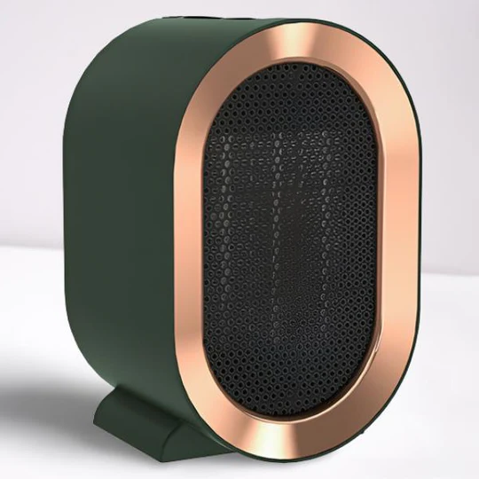 Portable Ceramic Electric Radiator with Tip-Over Protection for Rooms up to 20 sqm