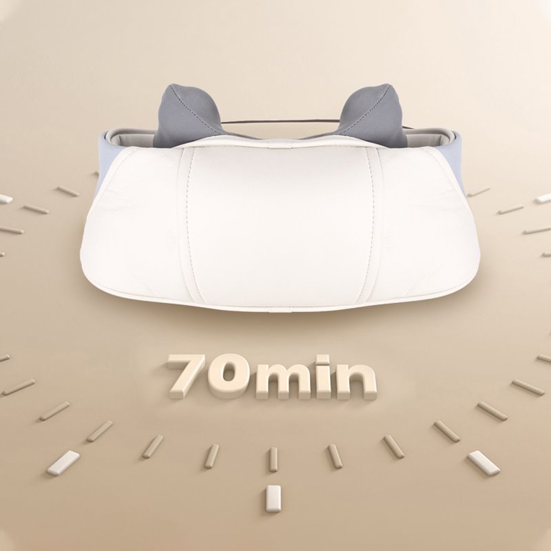 6-Head Neck and Shoulder Massager with Adjustable Heat, Cordless Design and Washable Cover