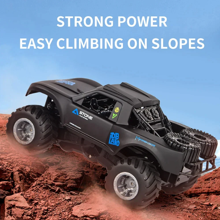 Offroad 4WD Amphibious RC Car with 360-Degree Stunt Rotation and Waterproof Build