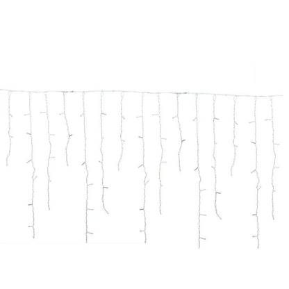 LED Icicle Curtain Lights - 50m Waterproof Waterfall String, IP44, 36V Low Voltage