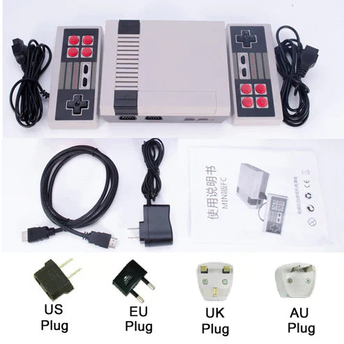 Retro Gaming Console with 620 Pre-Installed Classic Games, HDMI/AV Plug and Play Setup