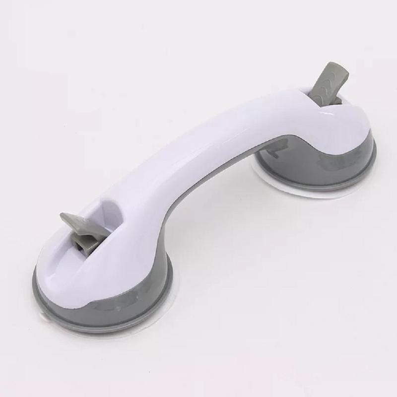 Non-Slip Bathtub Grab Bar - Suction Cup Shower Handrail for Seniors & Mobility Support, No Drill