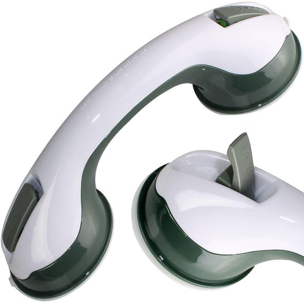 Non-Slip Bathtub Grab Bar - Suction Cup Shower Handrail for Seniors & Mobility Support, No Drill