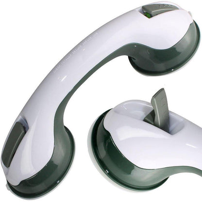 Non-Slip Bathtub Grab Bar - Suction Cup Shower Handrail for Seniors & Mobility Support, No Drill