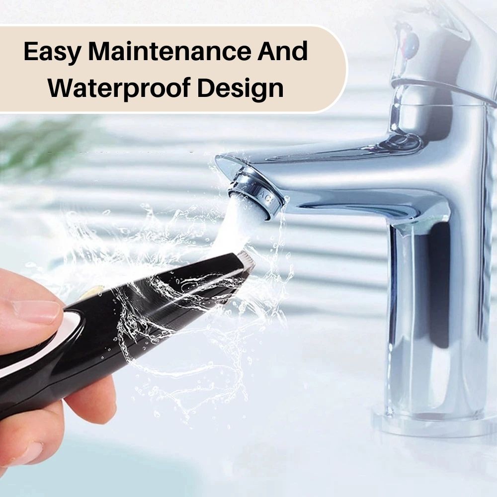 PerfectTrim Silent Precision Pet Trimmer with Safety Blade and Ergonomic Grip for Dogs and Cats