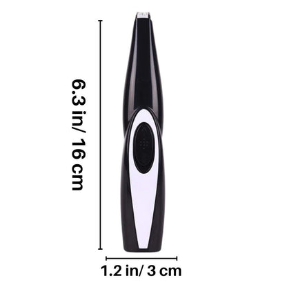 PerfectTrim Silent Precision Pet Trimmer with Safety Blade and Ergonomic Grip for Dogs and Cats