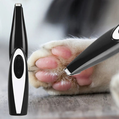 PerfectTrim Silent Precision Pet Trimmer with Safety Blade and Ergonomic Grip for Dogs and Cats
