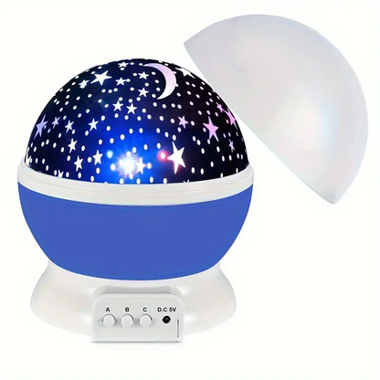 Star Projector Night Light - Soothing Sky Projection with Music Function