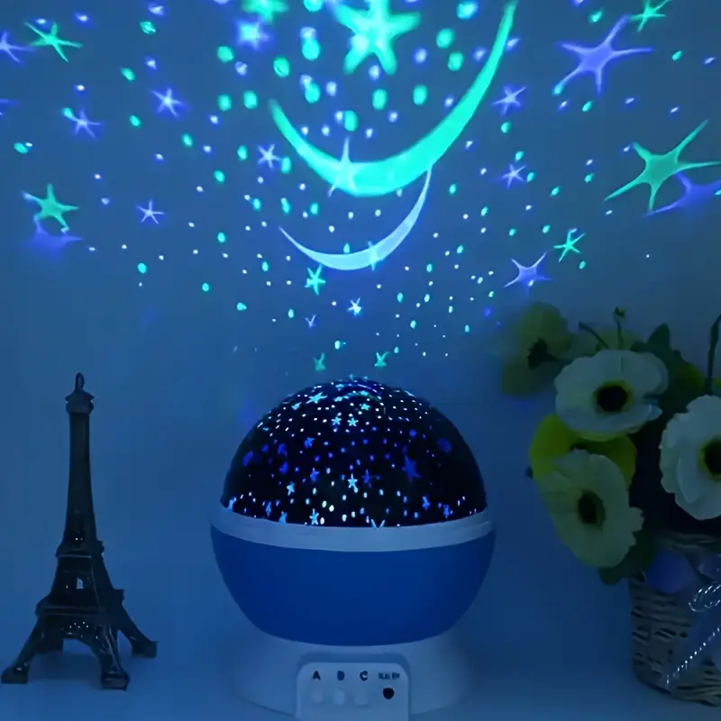 Star Projector Night Light - Soothing Sky Projection with Music Function