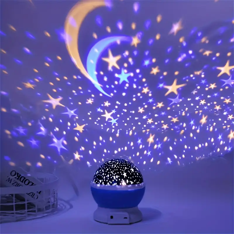 Star Projector Night Light - Soothing Sky Projection with Music Function