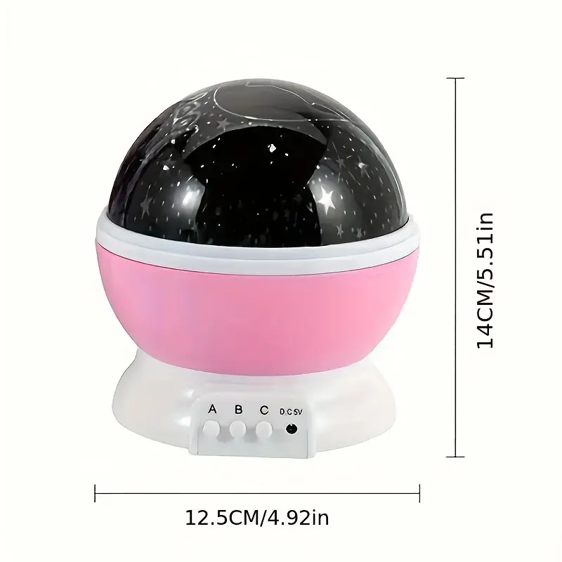 Star Projector Night Light - Soothing Sky Projection with Music Function