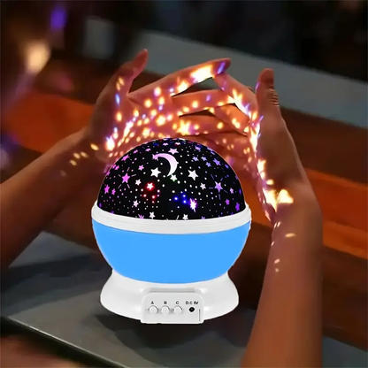 Star Projector Night Light - Soothing Sky Projection with Music Function