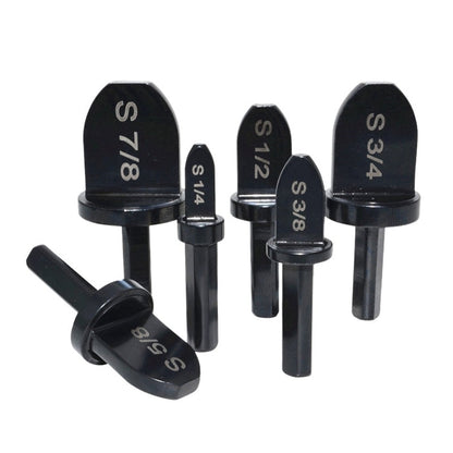Copper Pipe Swaging Tool Set for Drill-Powered Flaring of Copper and Aluminum Tubing