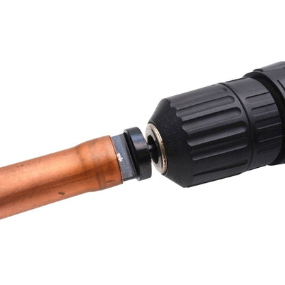 Copper Pipe Swaging Tool Set for Drill-Powered Flaring of Copper and Aluminum Tubing