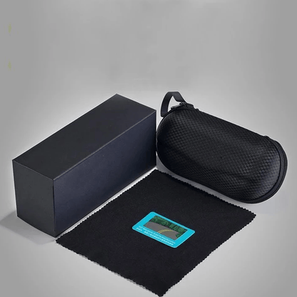 Titanium Progressive Reading Glasses for Distance and Near Vision with Blue Light Filter