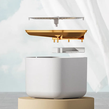 Ultra-Quiet 3L Pet Water Fountain with Filtered Flow and USB-Powered Pump System