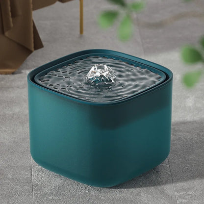 Ultra-Quiet 3L Pet Water Fountain with Filtered Flow and USB-Powered Pump System