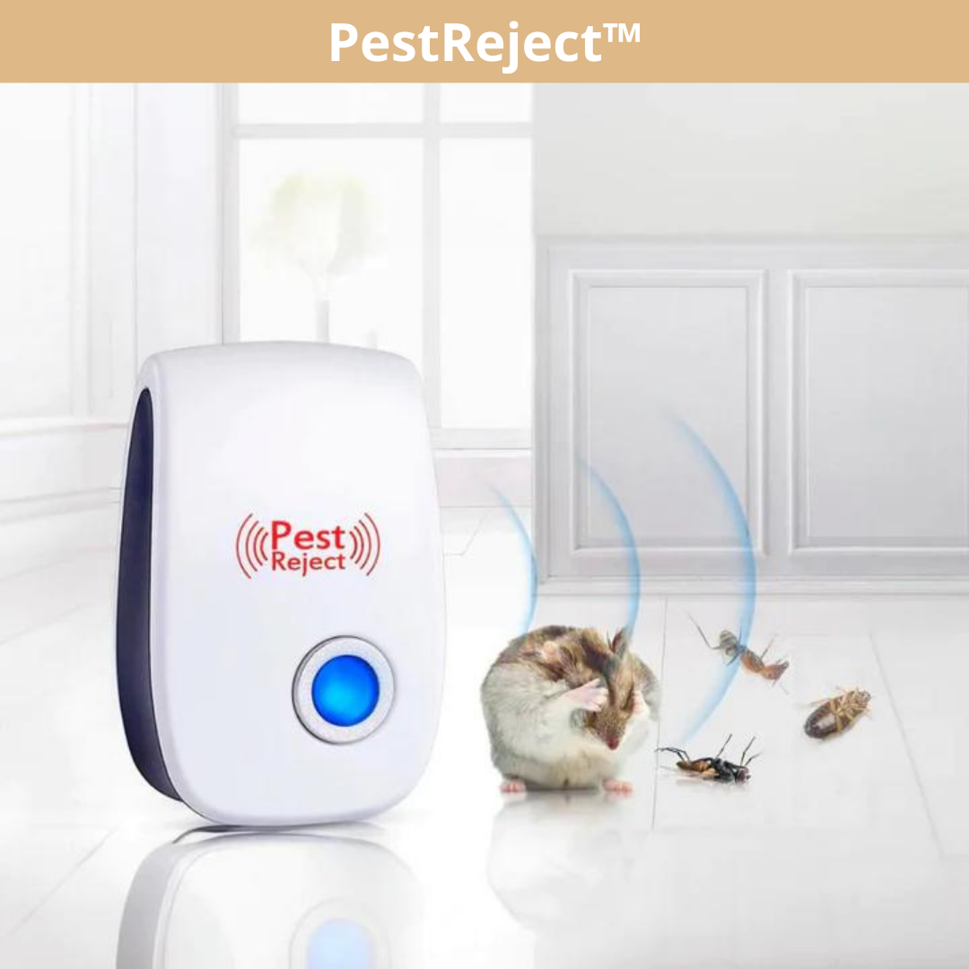 Ultrasonic Electromagnetic Pest Repeller - Chemical-Free Indoor & Outdoor Control