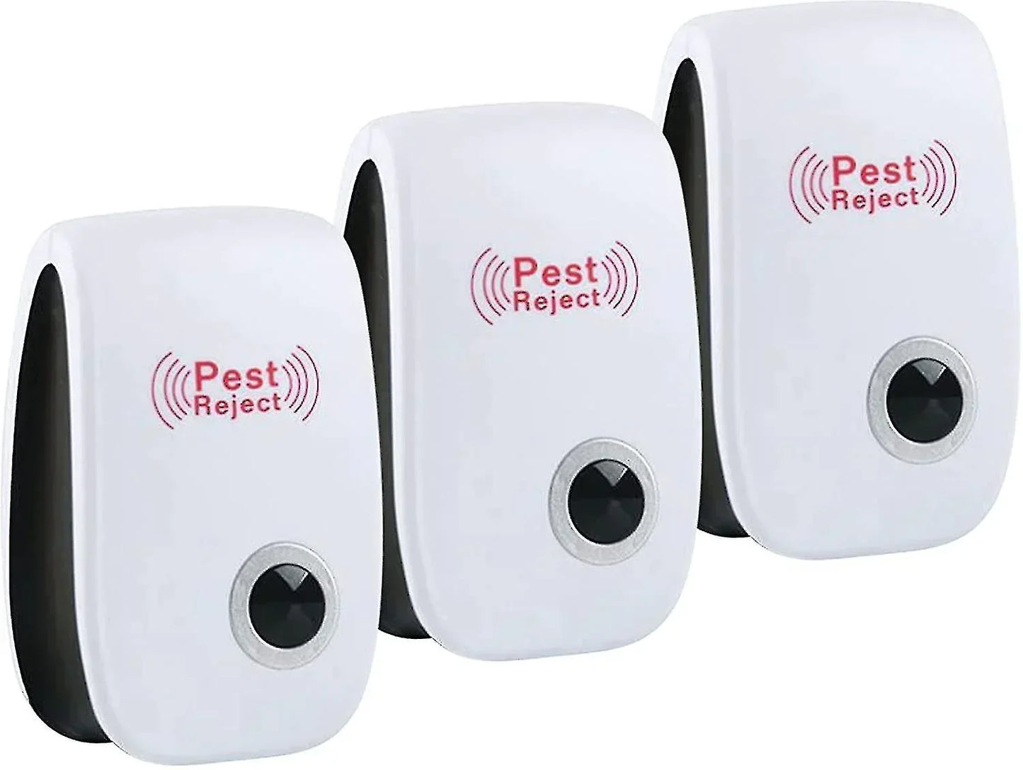 Ultrasonic Electromagnetic Pest Repeller - Chemical-Free Indoor & Outdoor Control
