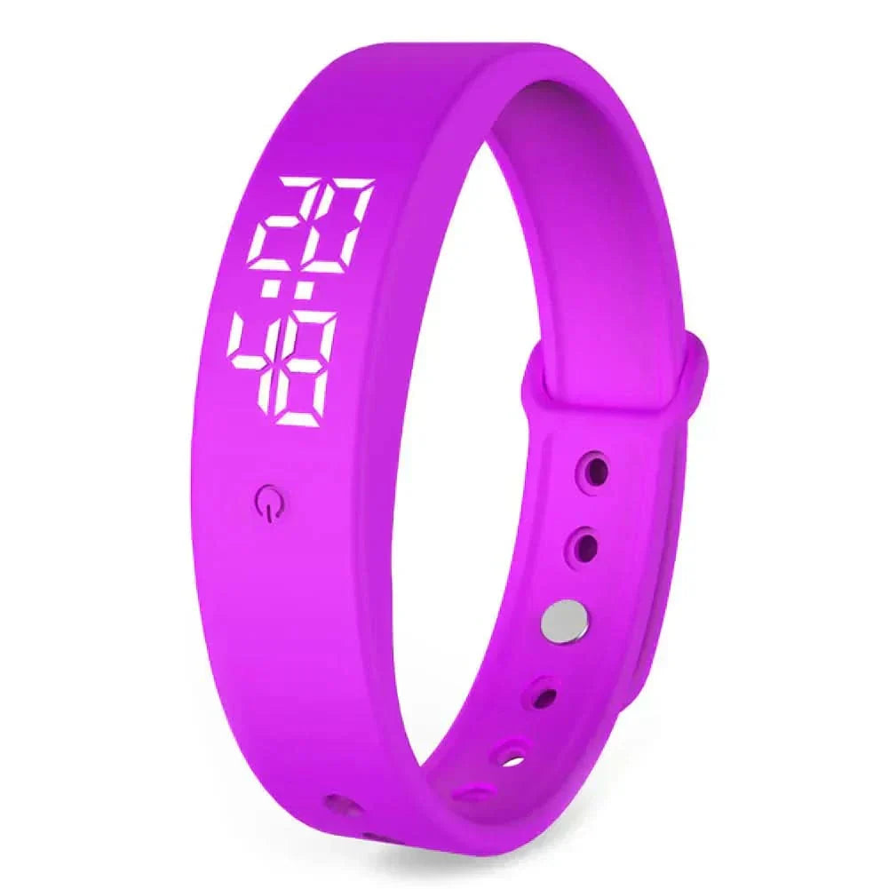 Waterproof Wellness Smartwatch with Vibration Alerts and Body Temperature Tracking