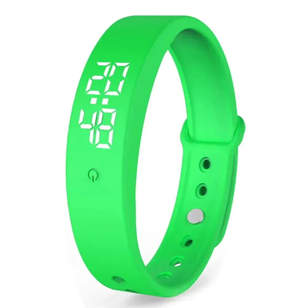 Waterproof Wellness Smartwatch with Vibration Alerts and Body Temperature Tracking