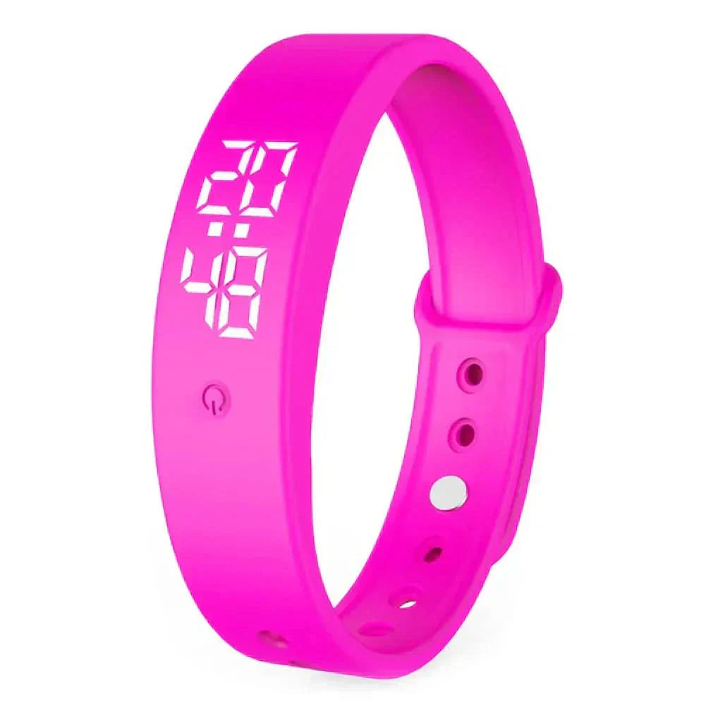 Waterproof Wellness Smartwatch with Vibration Alerts and Body Temperature Tracking