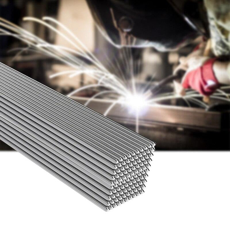 Aluminum Welding Rods for Low-Temperature Metal Repair Projects, 50 Pieces Included