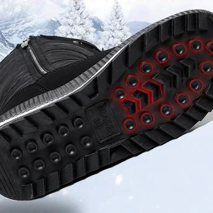 Women's Cozy Insulated Winter Boots with Warm Lining, PU Upper and Side Zip Closure
