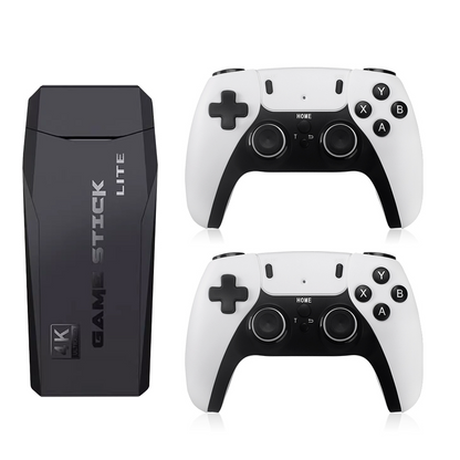 Wireless Retro Game Console with 40,000+ Games, 4K HDMI and Dual Wireless Controllers