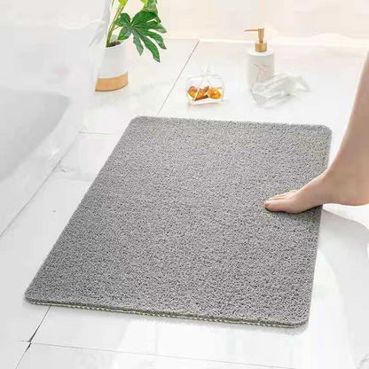 Non-Slip Loofah Bath Mat with Drainage Holes for Safer Showers and Bathroom Floors