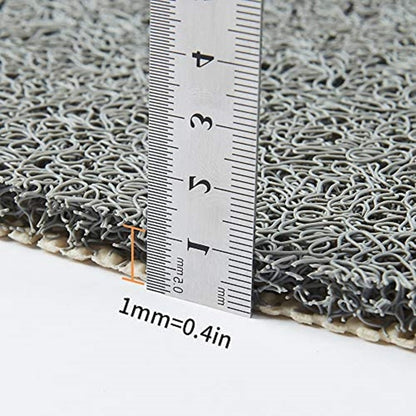 Non-Slip Loofah Bath Mat with Drainage Holes for Safer Showers and Bathroom Floors