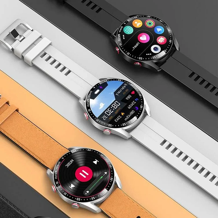 Health Tracking Smartwatch with 1.45 Inch Display, Bluetooth Calling, NFC and Heart Rate Monitoring