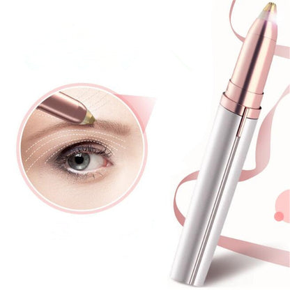 Painless Eyebrow Epilator PRO with Gold-Plated Head for Face, Chin and Neck Hair