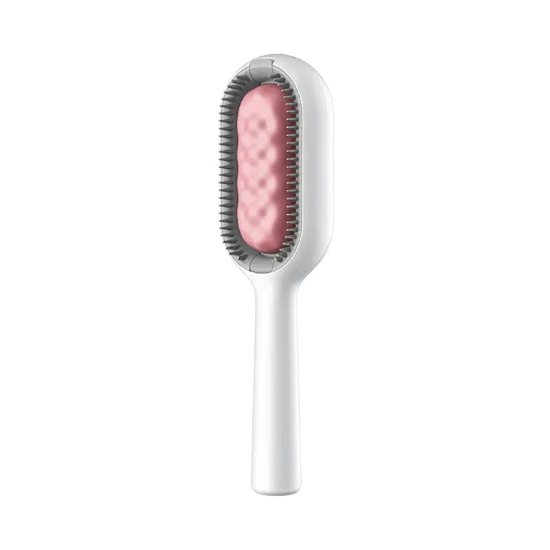 Gentle Pet Deshedding and Grooming Brush for Cats and Dogs with Short or Long Coats