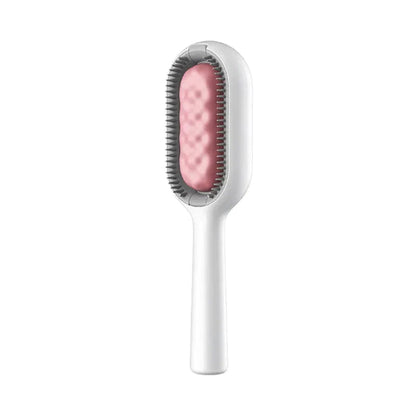 Gentle Pet Deshedding and Grooming Brush for Cats and Dogs with Short or Long Coats