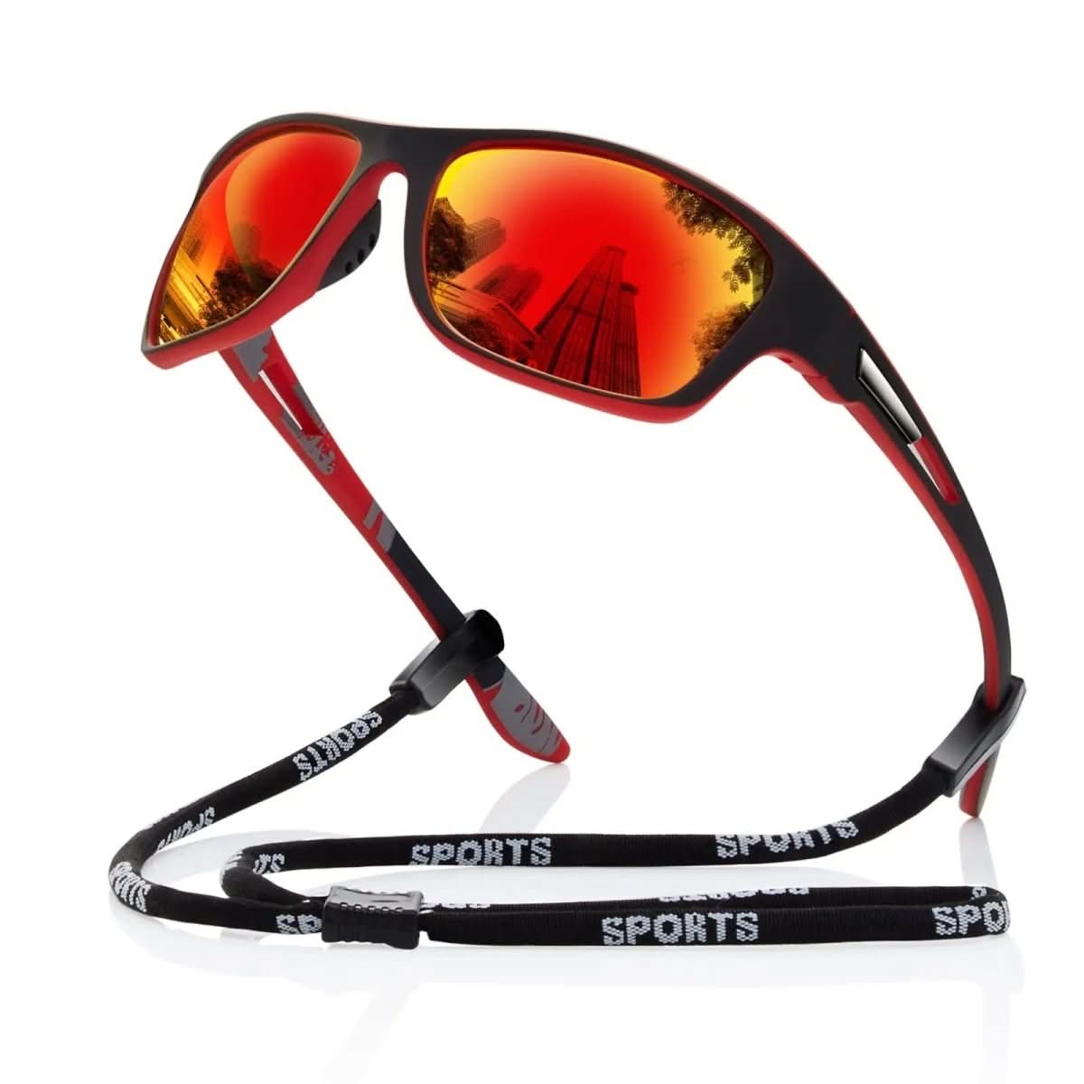 Polarized Sports Sunglasses - UV400 Protection, Lightweight Sturdy Frame Design