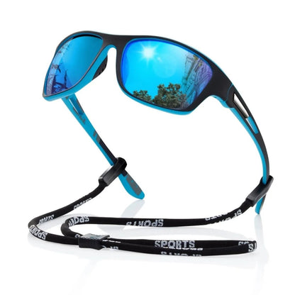 Polarized Sports Sunglasses - UV400 Protection, Lightweight Sturdy Frame Design