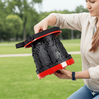 Portabench Telescopic Folding Stool for Indoor and Outdoor Portable Everyday Seating