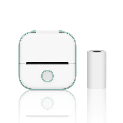 Smart Pocket Photo Printer with Bluetooth Connectivity for Instant Sticker Prints