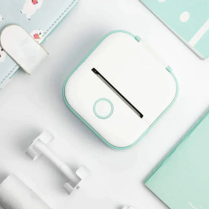 Smart Pocket Photo Printer with Bluetooth Connectivity for Instant Sticker Prints