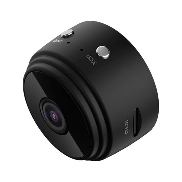 Compact Wireless Mini Security Camera with Motion Detection for Home Use Monitoring