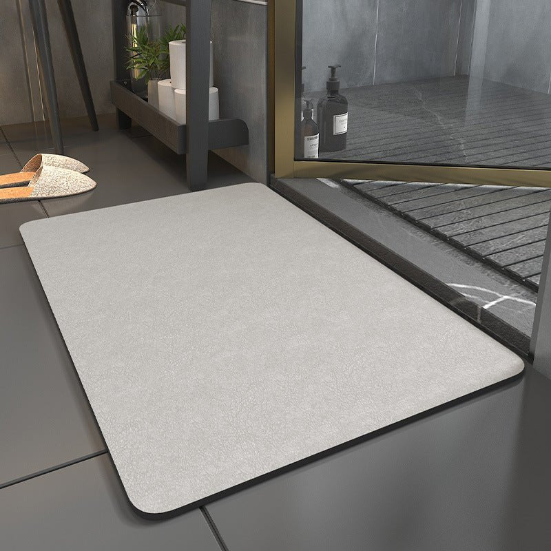 Absorbent Microfibre Bath Mat with Non Slip Backing, Quick Drying Soft Plush Bathroom Rug, Washable